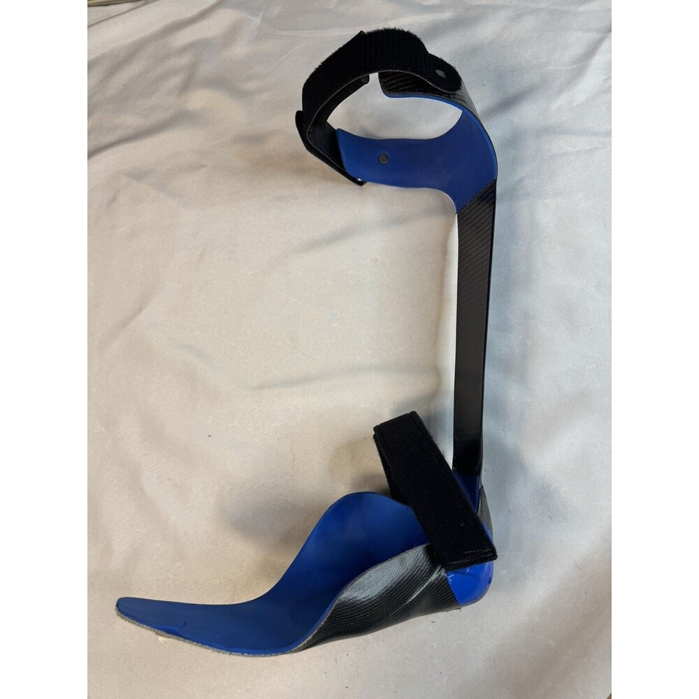 Baker Carbon Fiber AFO Ankle Foot Orthosis Drop Foot Leg Brace Left Foot ~10”